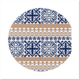 Moroccan Pattern (Decorative Border) Posters and Art